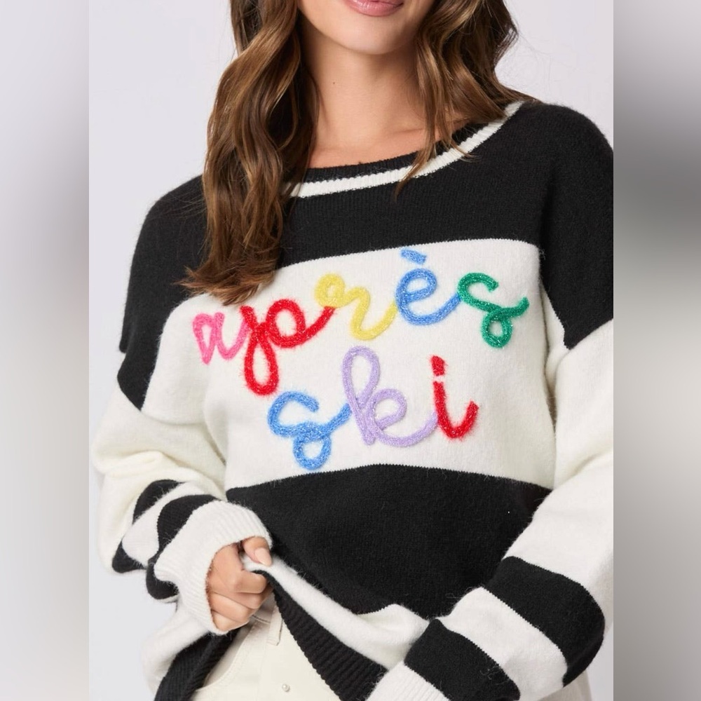 Peach Love Apres Ski Women's Sweater